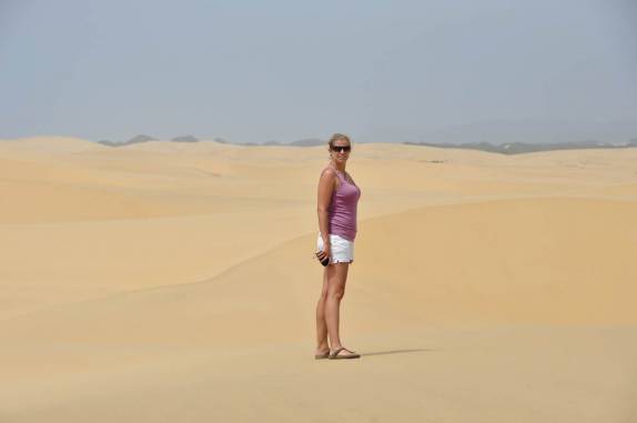 Passeio nas dunas de Médanos de Coro, na entrada da península de Paraguaná, no noroeste da Venezuela